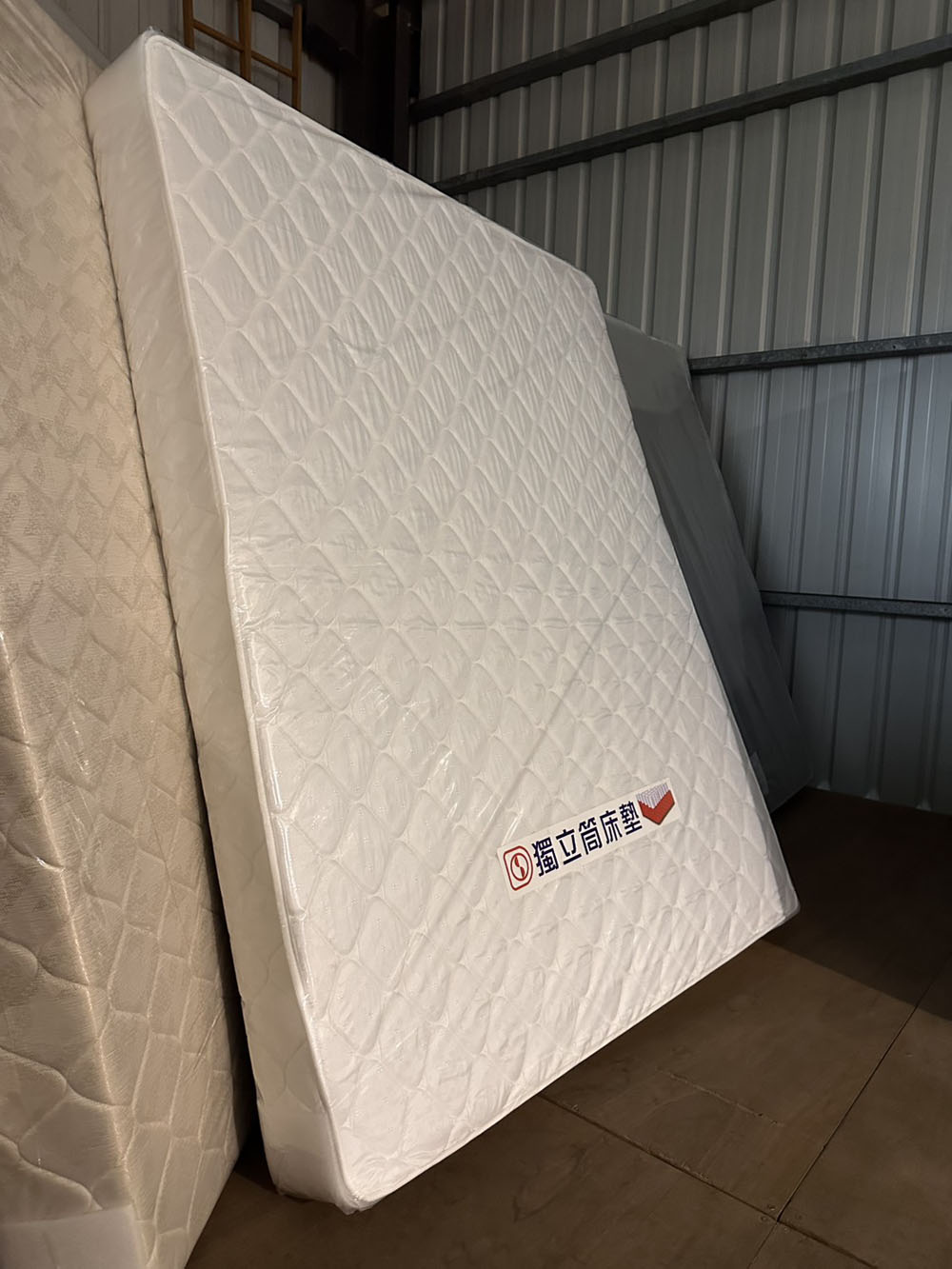 雙人床墊白色款